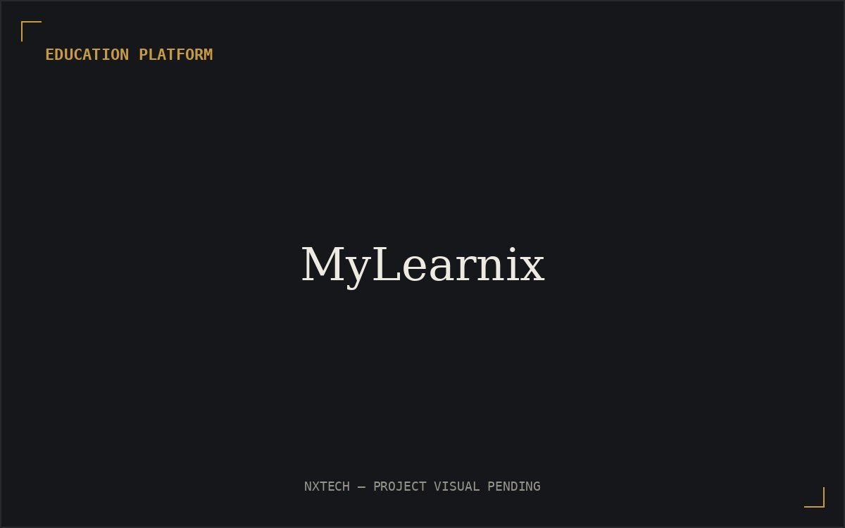 MyLearnix education platform preview